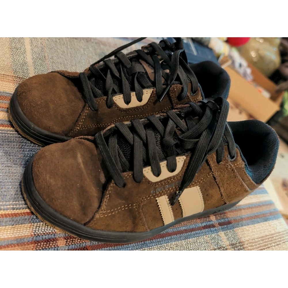 DVS Men's 7 Tactic Skate Shoes Sneakers Brown Suede Dvf0000336 Color # 200